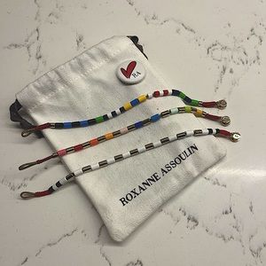 Roxanne Assoulin accessories. Never worn. Selling individually or as a group.